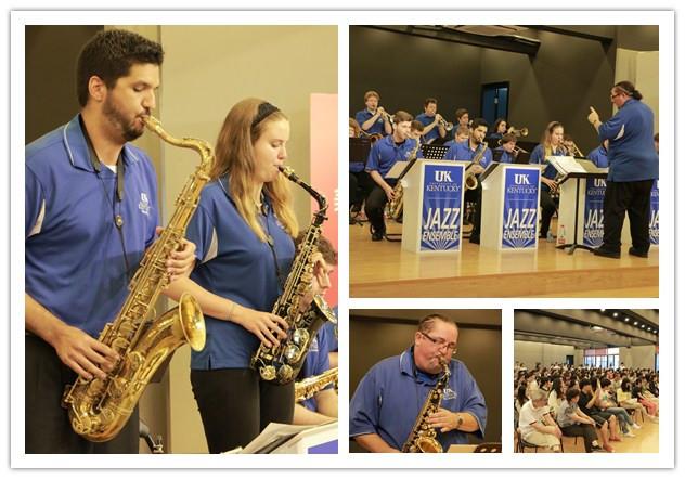 美国肯塔基大学爵士乐团专场音乐会“American Jazz Now and Then”在我校乐成举行-永信贵宾会217