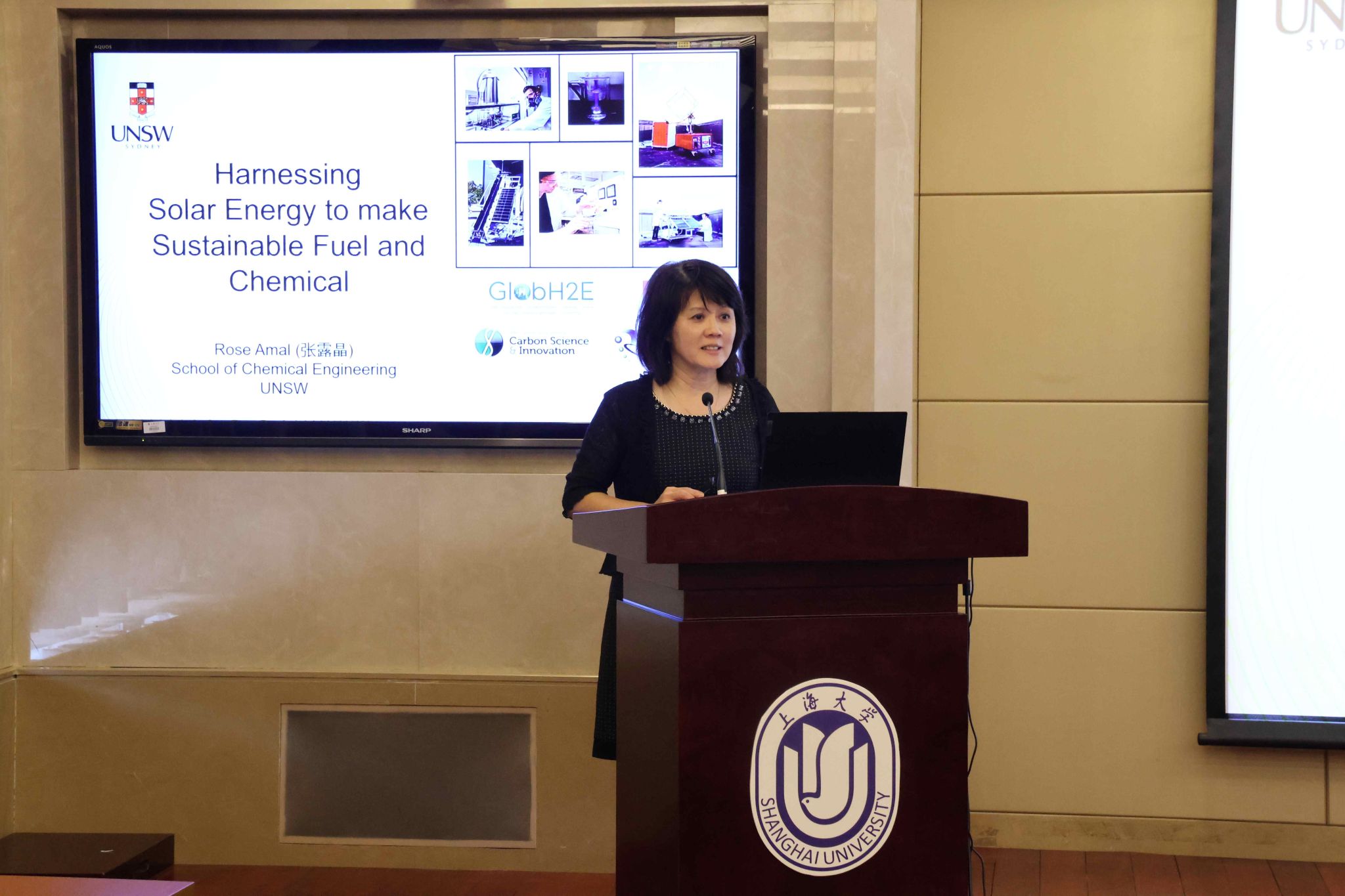 校党委书记成旦红会见新南威尔士大学（UNSW）Rose Amal院士一行-永信贵宾会217