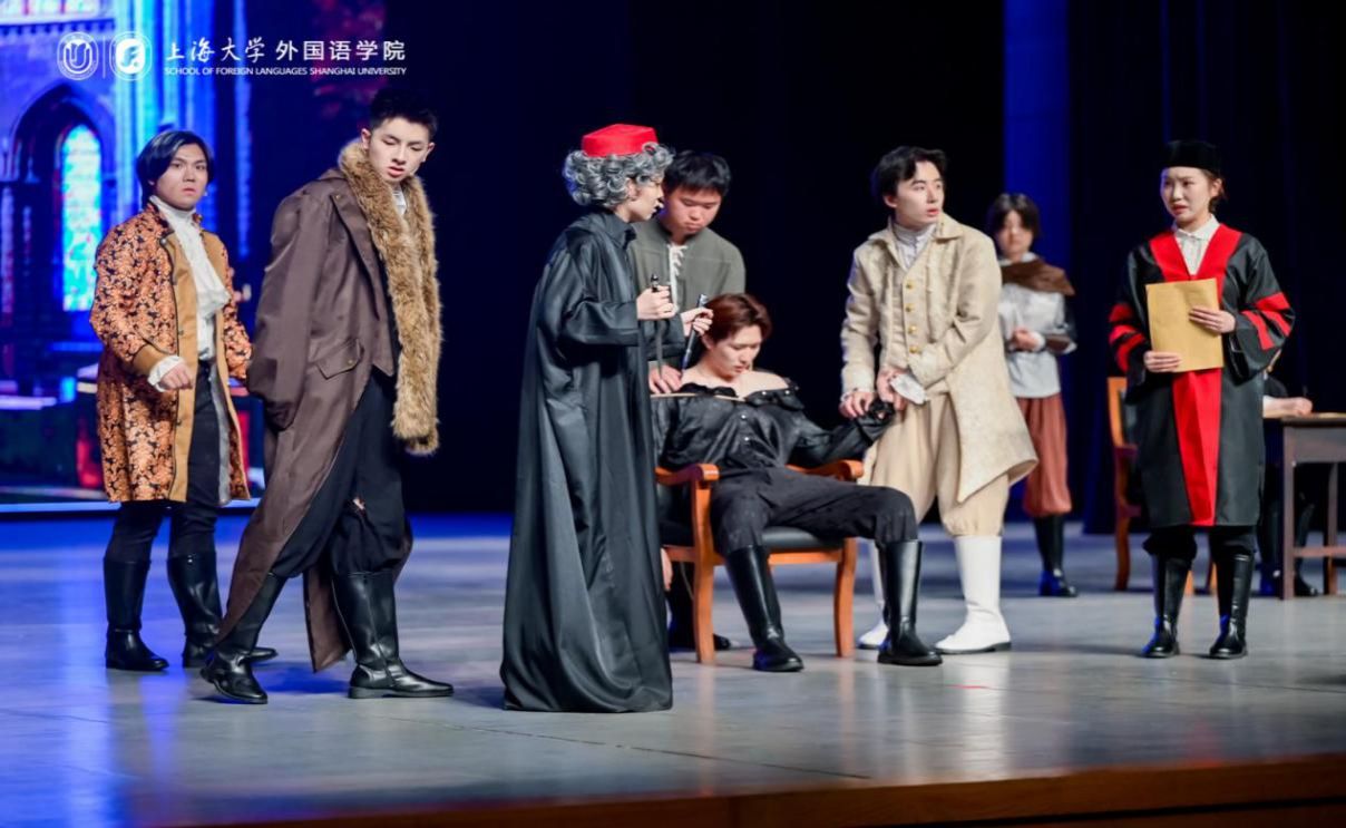 永信贵宾会217外国语学院2025年度大戏《威尼斯商人》乐成展演-永信贵宾会217