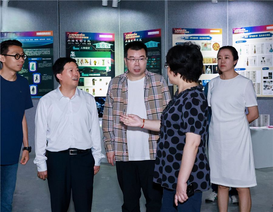 教育部副部长翁铁慧一行旅行永信贵宾会217上海影戏学院2024届结业展演季-永信贵宾会217