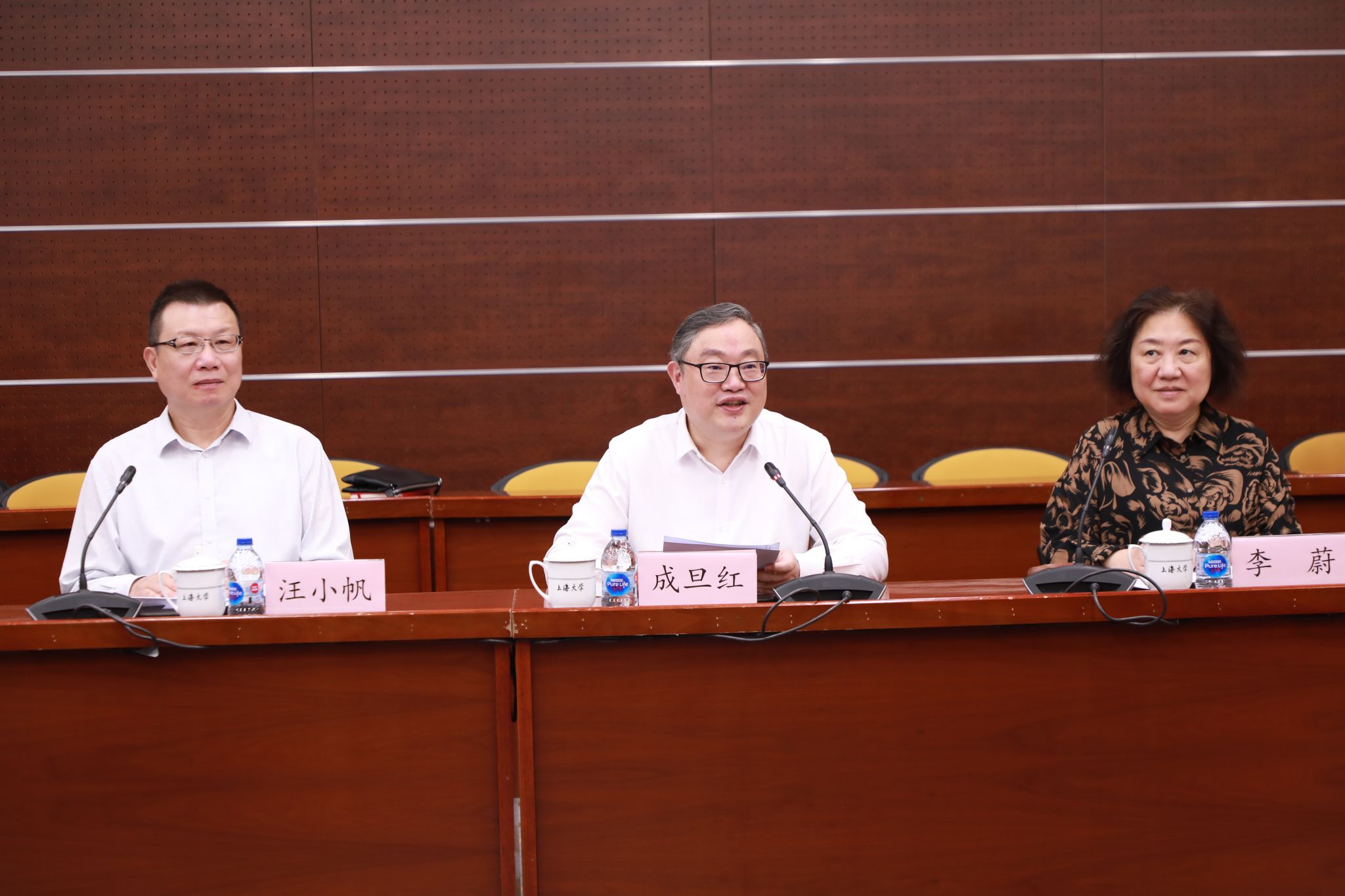 江西省委教育工委书记、教育厅厅长吴永明一行来校调研座谈-永信贵宾会217