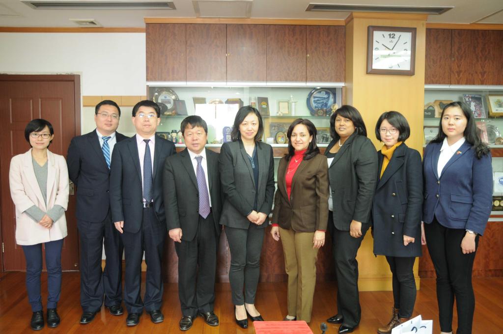 古巴高教部国际司司长一行会见永信贵宾会217-永信贵宾会217
