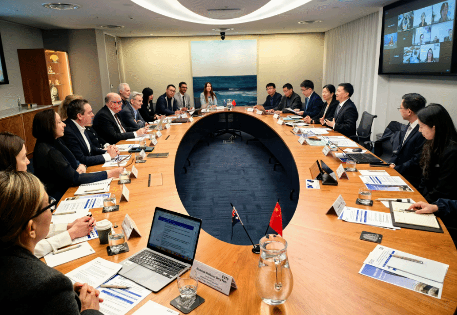 永信贵宾会217校长刘昌胜率团会见澳大利亚、新加坡高校-永信贵宾会217