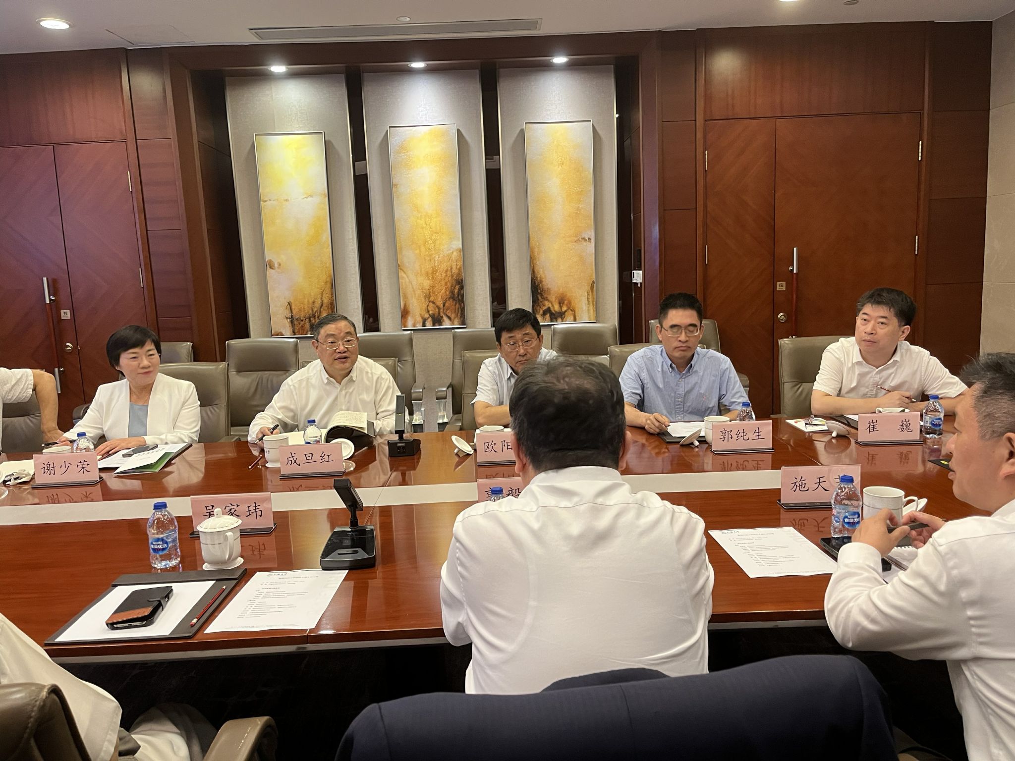香港科技大学代表团会见永信贵宾会217-永信贵宾会217