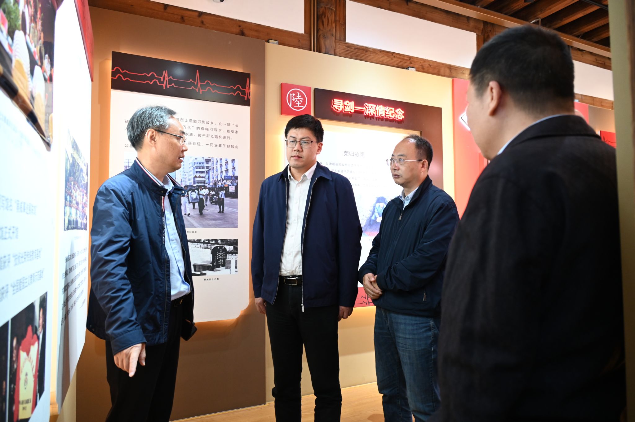 党旗照耀来时路，，，，，校馆共建启新程——永信贵宾会217盘算机工程与科学学院与蔡威事迹展陈馆共建签约-永信贵宾会217